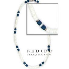 Natural White Shell Beads Necklace