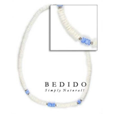 Natural White Shell Beads Necklace