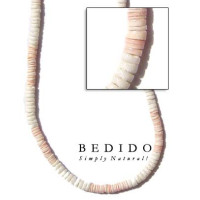 Natural White Shell Beads Necklace