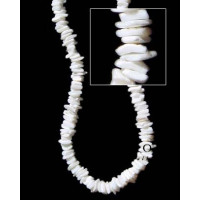 Natural White Shell Beads Necklace