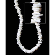 Natural White Shell Beads Necklace