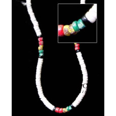 Natural White Shell Beads Necklace