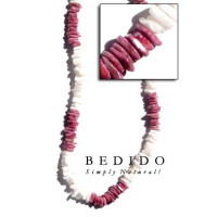 Natural White Shell Beads Necklace