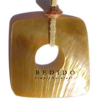 Natural Shell Pendant