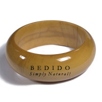 Natural Mahogany Tone Wood Bangle