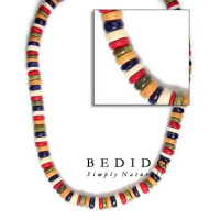 Multi-color Natural Beads Necklace