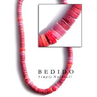 Two Tone Color Natural Beads Necklace