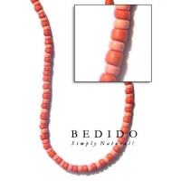 Two Tone Color Natural Beads Necklace
