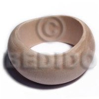 Plain Raw Natural Wooden Bangle Casing Only