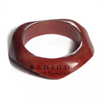 Chunky Doris Stained and Wooden Bangles