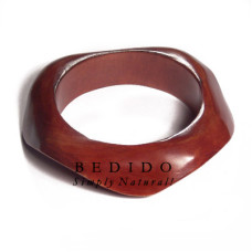 Chunky Doris Stained and Wooden Bangles