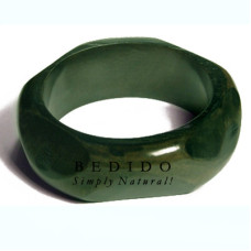 Chunky Diana Stained and Wooden Bangles