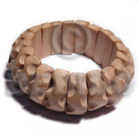Plain Raw Natural Wooden Bangle Casing Only