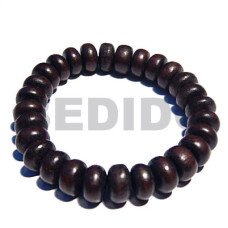 Elastic Pukalet Hardwood Natural Beads Wooden Beads Kamagong Tig
