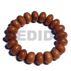 Mentos Natural Beads Bayong Elastic Wood Beads Bracelets