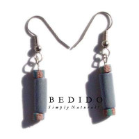 Natural Beads Dangling Earrings
